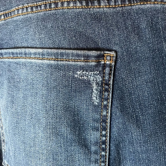 Kut From The Kloth Jeans Lot-2 Boyfriend & Crop Straight Leg Dark Wash Size 16W‎ - Picture 13 of 15